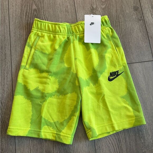 Nike Other - Nike Kids Yellow Tie-Dye Shorts